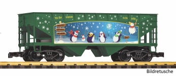 Piko 38974 - G - Selbstentladewagen Loco North Pole Freight